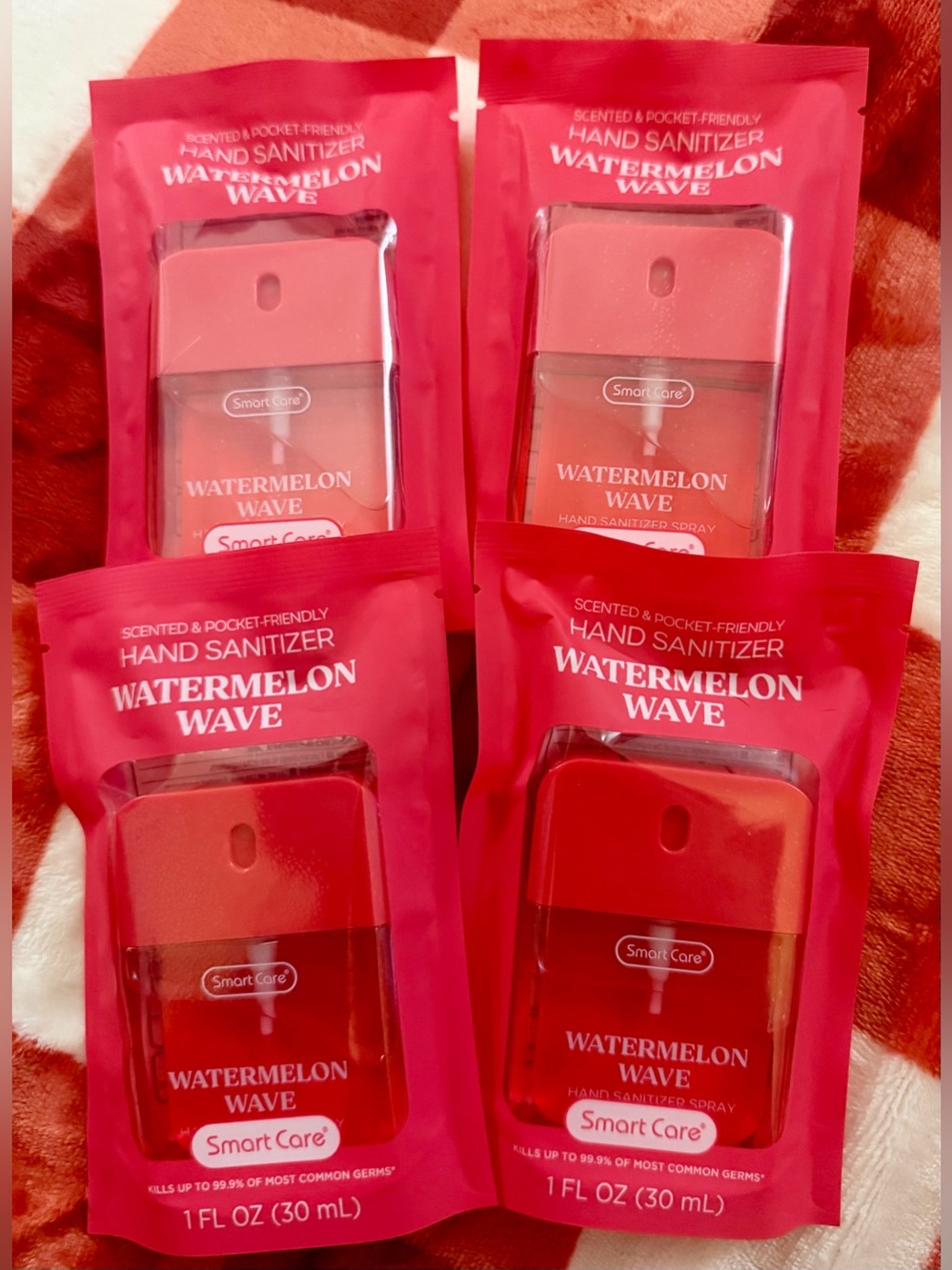 Watermelon Wave Hand Sanitizer Spray — Pink